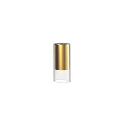 Nowodvorski Lighting gaismekļa plafons 8546 Cameleon Cylinder S Transparent/Brass cena un informācija | Piekaramās lampas | 220.lv