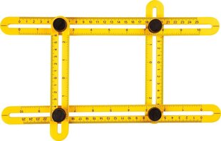 Stūra lineāls Topex cena un informācija | Rokas instrumenti | 220.lv