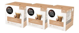 3 gab. NESCAFE DOLCE GUSTO Cortado cena un informācija | Nescafe Dolce Gusto Pārtikas preces | 220.lv