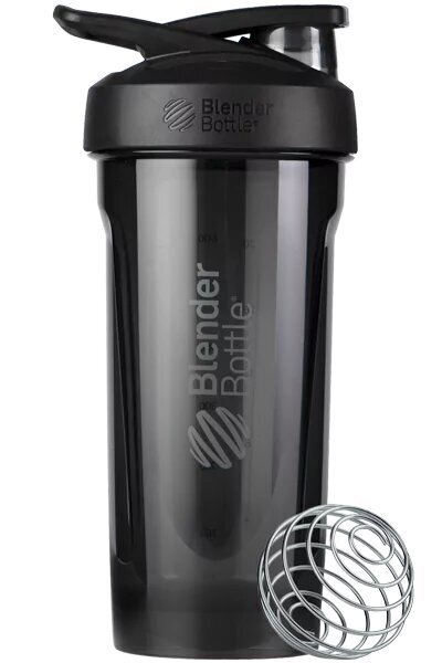 Blender Bottle Strada Tritan melna 820 ml cena un informācija | Ūdens pudeles | 220.lv