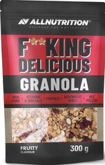 Granola AllNutrition F**KING DELICIOUS ar augļu garšu 300 g cena un informācija | Funkcionālā pārtika (superēdiens) | 220.lv