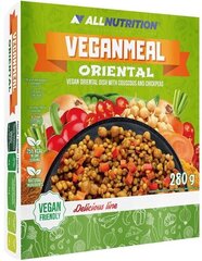 Kuskuss ar aunazirņiem un dārzeņiem AllNutrition Veganmeal oriental 280 g cena un informācija | Funkcionālā pārtika (superēdiens) | 220.lv