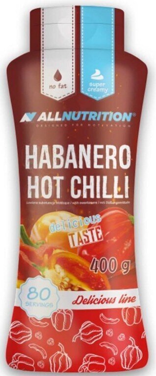 AllNutrition Mērces habanero karstā čilli 400 g cena un informācija | Funkcionālā pārtika (superēdiens) | 220.lv