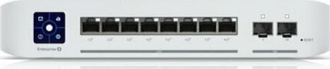 Switch|UBIQUITI|Switch Enterprise 8 PoE|Type L3|2xSFP+|8x2.5GbE|PoE ports 8|120 Watts|USW-ENTERPRISE-8-POE цена и информация | Komutatori (Switch) | 220.lv