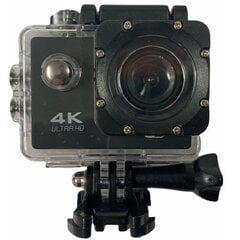 Riff SPK-1 Ultra HD 4K 16Mpix Wi-Fi Sporta Kamera ar 2'' LCD Pulti & 8x Fiksācijas komplektu Melna cena un informācija | Sporta kameras | 220.lv
