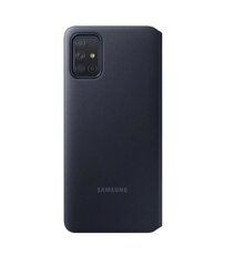 EF-EA715PBE Samsung S-View чехол для Galaxy A71 Black цена и информация | Чехлы для телефонов | 220.lv