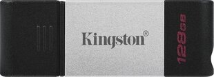 Kingston DT80, 128GB, USB-C cena un informācija | USB Atmiņas kartes | 220.lv