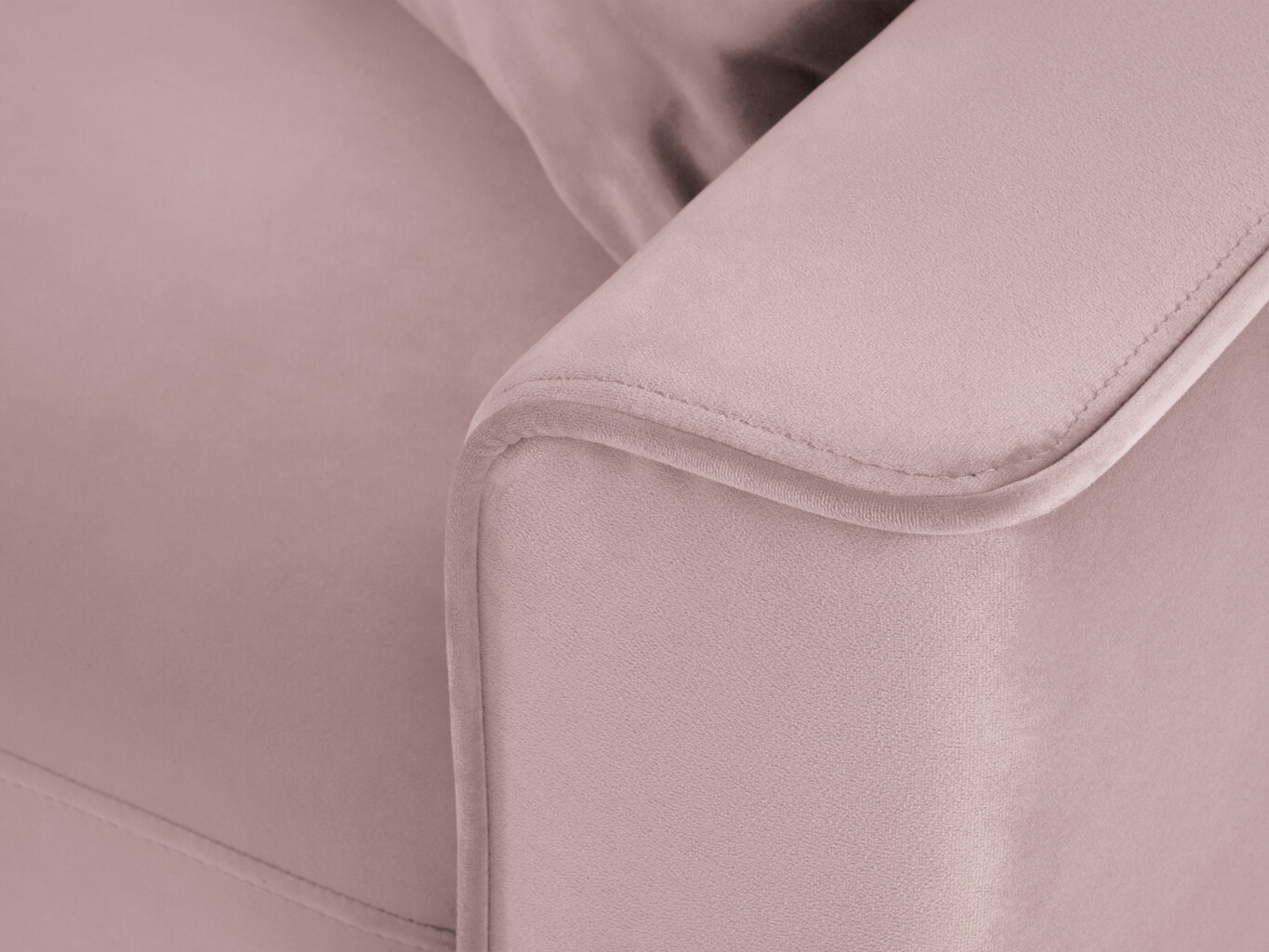 Stūra dīvāns Mazzini Sofas Cartadera, rozā/melns cena un informācija | Stūra dīvāni | 220.lv