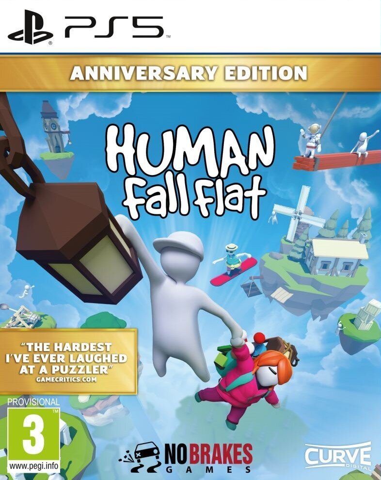 Human Fall Flat Anniversary Edition Playstation 5 PS5 spēle cena un informācija | Datorspēles | 220.lv