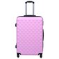 vidaXL cietais koferis, ABS, rozā цена и информация | Koferi, ceļojumu somas | 220.lv