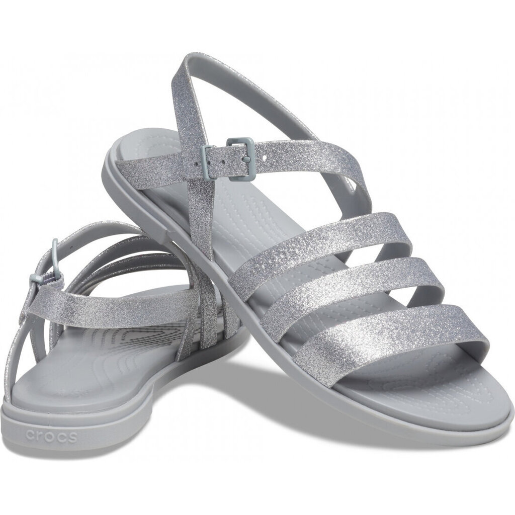 Sandales sievietēm, Crocs™ Tulum Glitter Sandal Women's 134977 cena un informācija | Sieviešu sandales | 220.lv