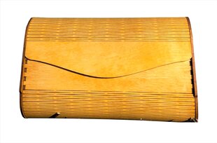 Уникальная деревянная сумочка для женщин желтого цвета цена и информация | Женские сумки | 220.lv