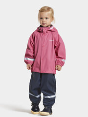 Детский резиновый комплект Didriksons SLASKEMAN, фуксия-синий цена и информация | Непромокаемая одежда для детей | 220.lv