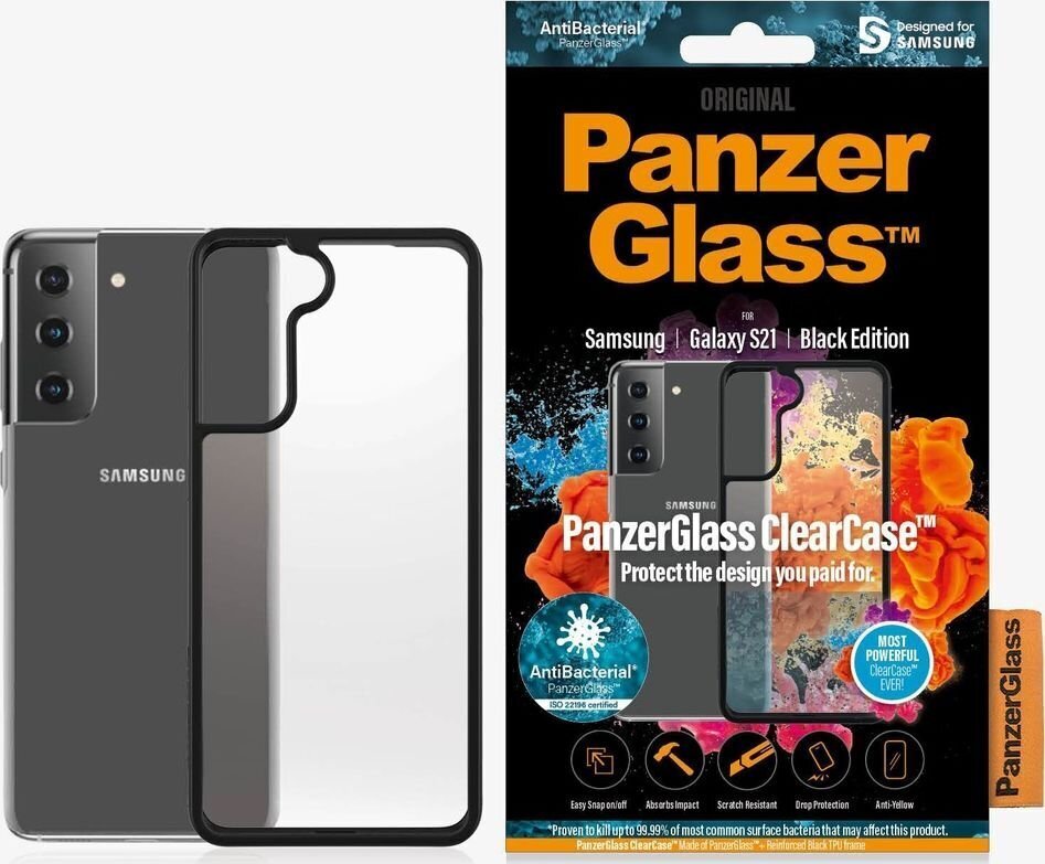 Panzer Glass 261, paredzēts Samsung Galaxy S21 cena un informācija | Telefonu vāciņi, maciņi | 220.lv
