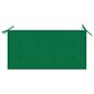 Dārza sols ar zaļu matraci vidaXL, 112 cm цена и информация | Dārza soli | 220.lv