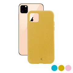 Чехол для мобильного телефона iPhone 11 Pro Max Ksix Eco-Friendly: Цвет - Жёлтый цена и информация | Чехлы для телефонов | 220.lv
