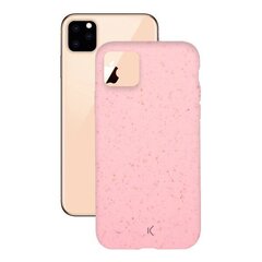 KSIX Eco-Friendly, paredzēts Iphone 11 Pro Max, rozā cena un informācija | Telefonu vāciņi, maciņi | 220.lv