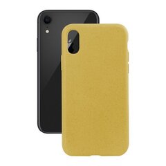 Чехол для мобильного телефона iPhone Xr Ksix Eco-Friendly: Цвет - Жёлтый цена и информация | Чехлы для телефонов | 220.lv