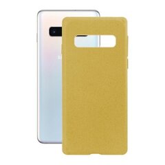 Чехол для мобильного телефона Samsung Galaxy S10 Ksix Eco-Friendly: Цвет - Жёлтый цена и информация | Чехлы для телефонов | 220.lv