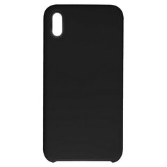Чехол для мобильного телефона iPhone Xs Max Ksix Soft Silicone: Цвет - Чёрный цена и информация | Чехлы для телефонов | 220.lv