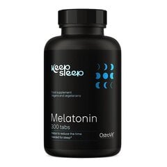 Ostrovit Melatonīns 300 tab цена и информация | Аминокислоты | 220.lv