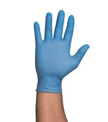 Перчатки нитриловые одноразовые Gentle Touch, синие, L, 200 шт. цена и информация | Первая помощь | 220.lv