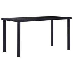 vidaXL virtuves galds un 6 krēsli, balta mākslīgā āda цена и информация | Комплекты мебели для столовой | 220.lv