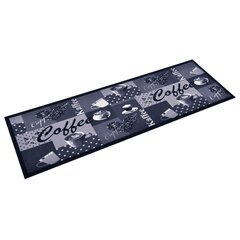 vidaXL virtuves paklājs, zils, 60x180 cm цена и информация | Ковры | 220.lv