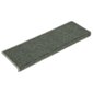 vidaXL kāpņu paklāji, 15 gab., 65x25 cm, zaļi cena un informācija | Paklāji | 220.lv