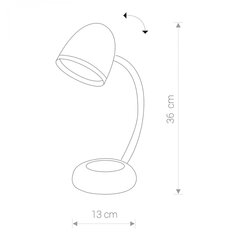 Nowodvorski Lighting galda lampa Pocatello 5795 cena un informācija | Galda lampas | 220.lv