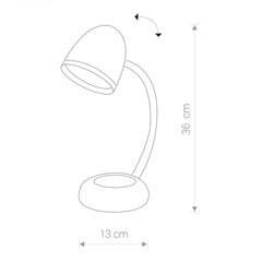 Nowodvorski Lighting galda lampa Pocatello 5796 цена и информация | Настольные лампы | 220.lv