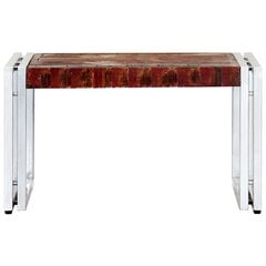 vidaXL kafijas galdiņš, 60x60x35 cm, pārstrādāts masīvkoks цена и информация | Журнальные столики | 220.lv