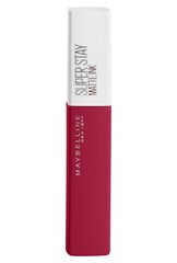 Lūpu krāsa Maybelline Superstay Matte, 145 - Front Runner 5 ml cena un informācija | Lūpu krāsas, balzāmi, spīdumi, vazelīns | 220.lv