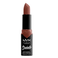 Lūpu krāsa NYX Suede, Free Spirit, 3.5 g цена и информация | Помады, бальзамы, блеск для губ | 220.lv