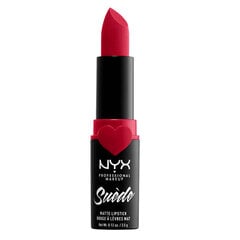 Губная помада Suede NYX: Цвет - spicy 3,5 г цена и информация | Помады, бальзамы, блеск для губ | 220.lv