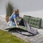 Madison dārza matraču pārvalks, 125x32x50 cm, pelēks cena un informācija | Krēslu paliktņi | 220.lv