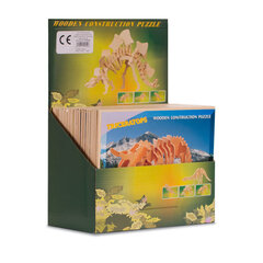 Baltijas bērza 3D dinozauru mīkla (Stegosaurus) cena un informācija | Puzles, 3D puzles | 220.lv