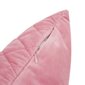 Dekoratīva spilvendrāna My Home Velvet, rozā, 45 x 45 cm cena un informācija | Dekoratīvie spilveni un spilvendrānas | 220.lv