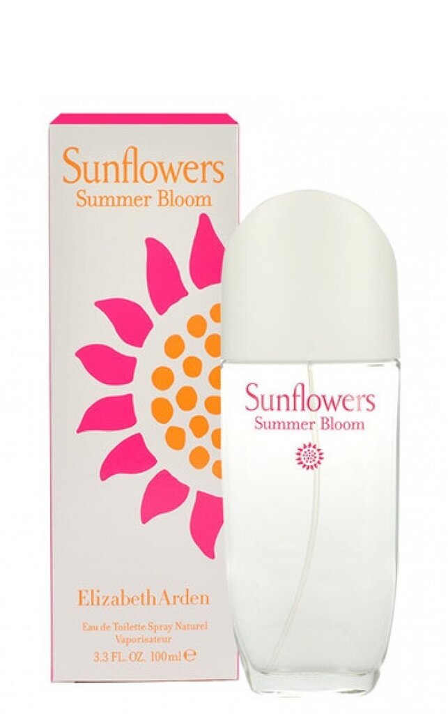 Tualetes ūdens Elizabeth Arden Sunflowers Summer Bloom EDT sievietēm, 100 ml cena un informācija | Sieviešu smaržas | 220.lv