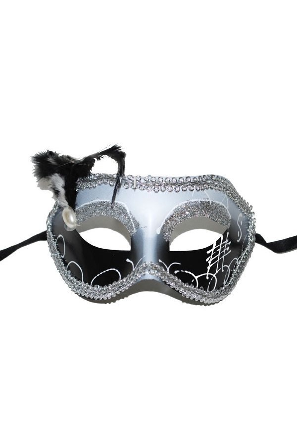 Venēcijas karnevāla maska ar spalvām cena | 220.lv