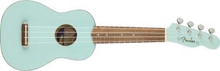 Укулеле сопрано Fender Venice DPB WN цена и информация | Гитары | 220.lv