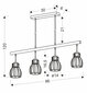 Candellux piekaramā lampa Bernita цена и информация | Piekaramās lampas | 220.lv