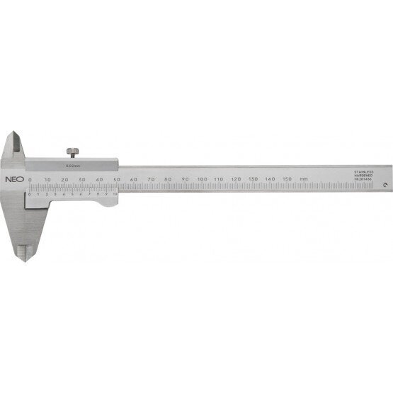 Mērinstruments Neo, 150 mm cena un informācija | Rokas instrumenti | 220.lv