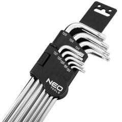 Набор гаечных ключей Neo TS10-TS50, 9 шт. цена и информация | Механические инструменты | 220.lv