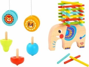 Набор игр на ловкость 46 деталей цена и информация | Игрушки для малышей | 220.lv