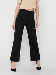 Женские брюки ONLY 15219469*L32, черные цена и информация | Женские брюки | 220.lv