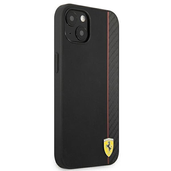 Ferrari FESAXHCP13SBK, piemērots iPhone 13 mini 5,4, melns cena un informācija | Telefonu vāciņi, maciņi | 220.lv