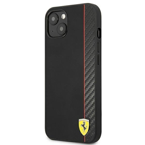 Ferrari FESAXHCP13SBK, piemērots iPhone 13 mini 5,4, melns cena un informācija | Telefonu vāciņi, maciņi | 220.lv