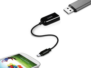 SBS microUSB/USB OTG cena un informācija | Kabeļi un vadi | 220.lv