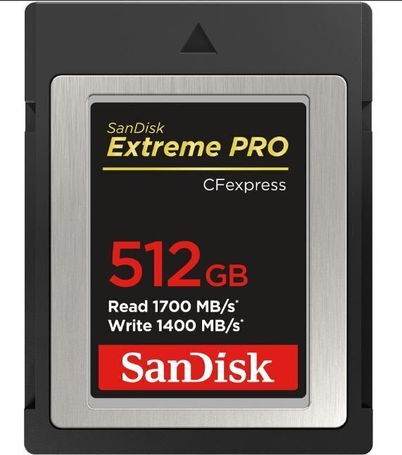 SanDisk CFexpress 512GB цена и информация | Atmiņas kartes fotokamerām | 220.lv